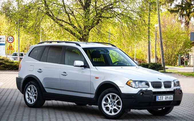 BMW X3 cena 26900 przebieg: 230000, rok produkcji 2005 z Wejherowo małe 781